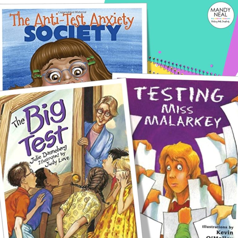 The Anti-Test Anxiety Society, The Big Test, Testing with Miss Malarkey picture books