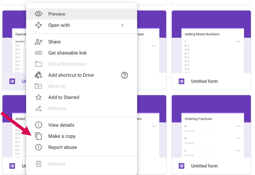 , Gaining Access to Google Slides and Google Forms