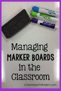 Managing marker boards