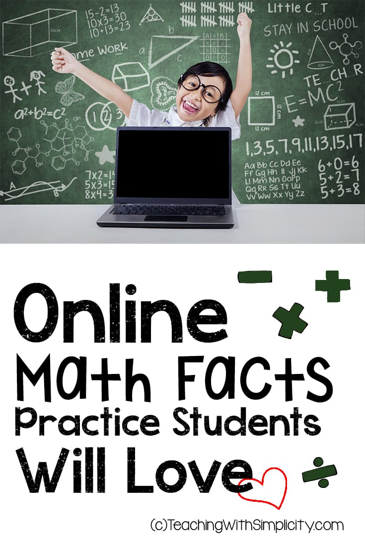 Online Math Facts Practice Students Will Love Mandy Neal