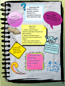 write n pass learning strategy
