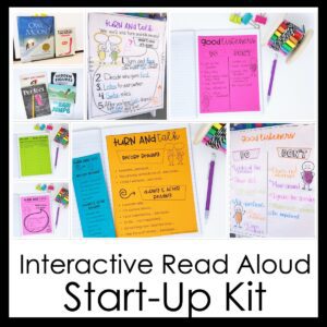 Interactive Read Aloud Start-Up Kit for reading workshop - online teacher resources
