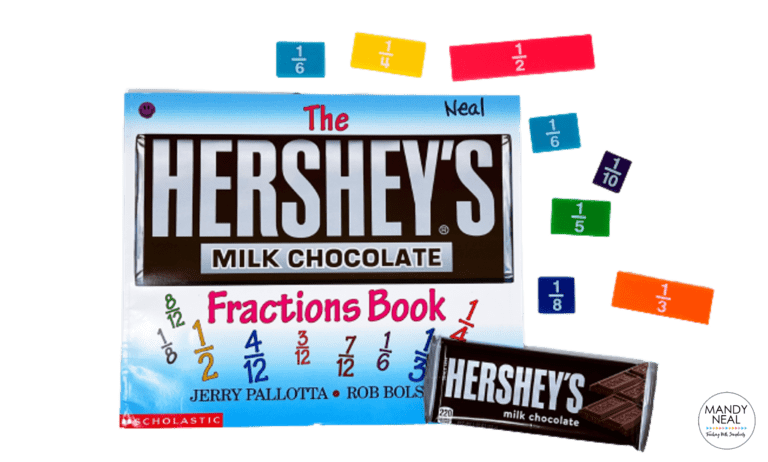 The Hershey's Book for teaching fractions