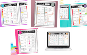 Build your own teacher binder from Mandy Neal at Teaching With Simplicity