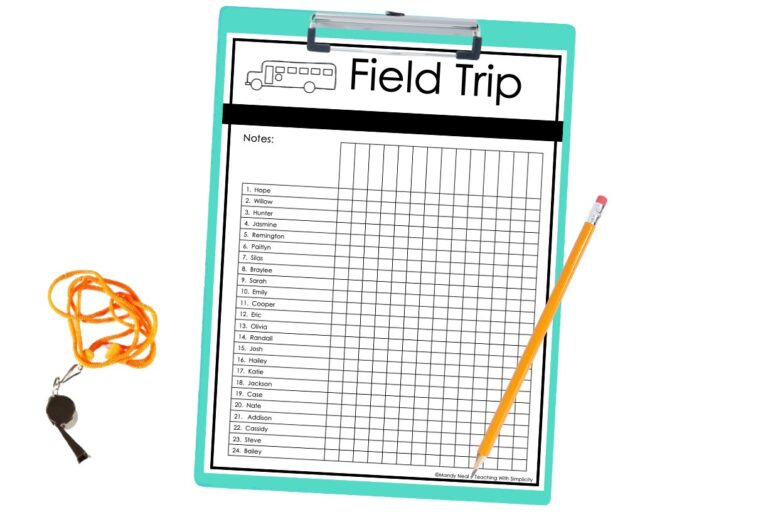 The ultimate field trip checklist for teachers