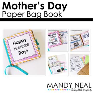 Mother's Day paper bag book craft