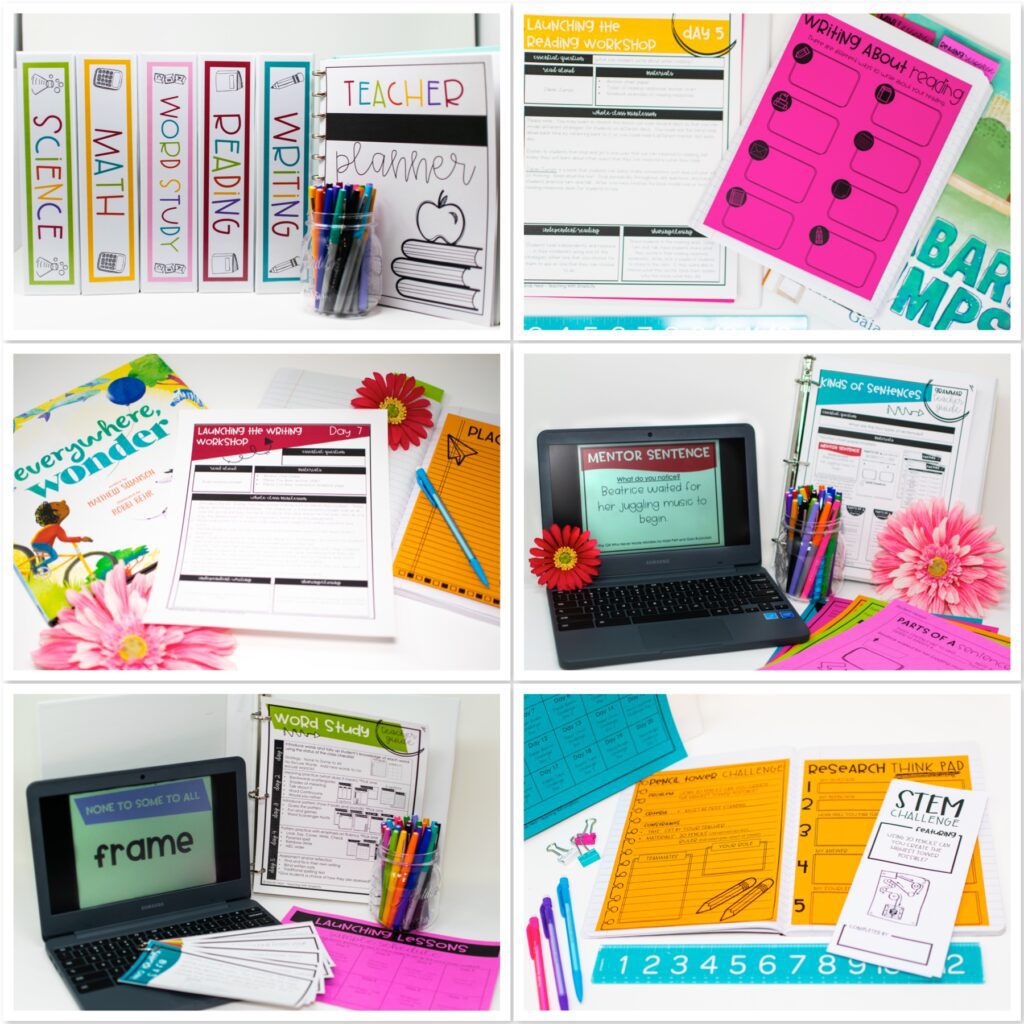 3rd, 4th, and 5th grade differentiated teaching resources