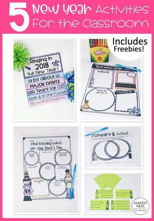 Fun and engaging teaching ideas for upper elementary students for the new year