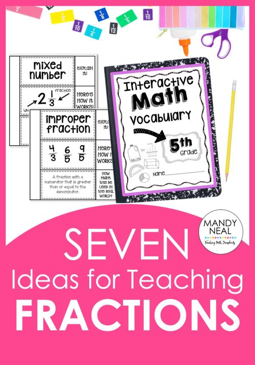 7 Ideas for teaching fractions in the upper elementary classroom